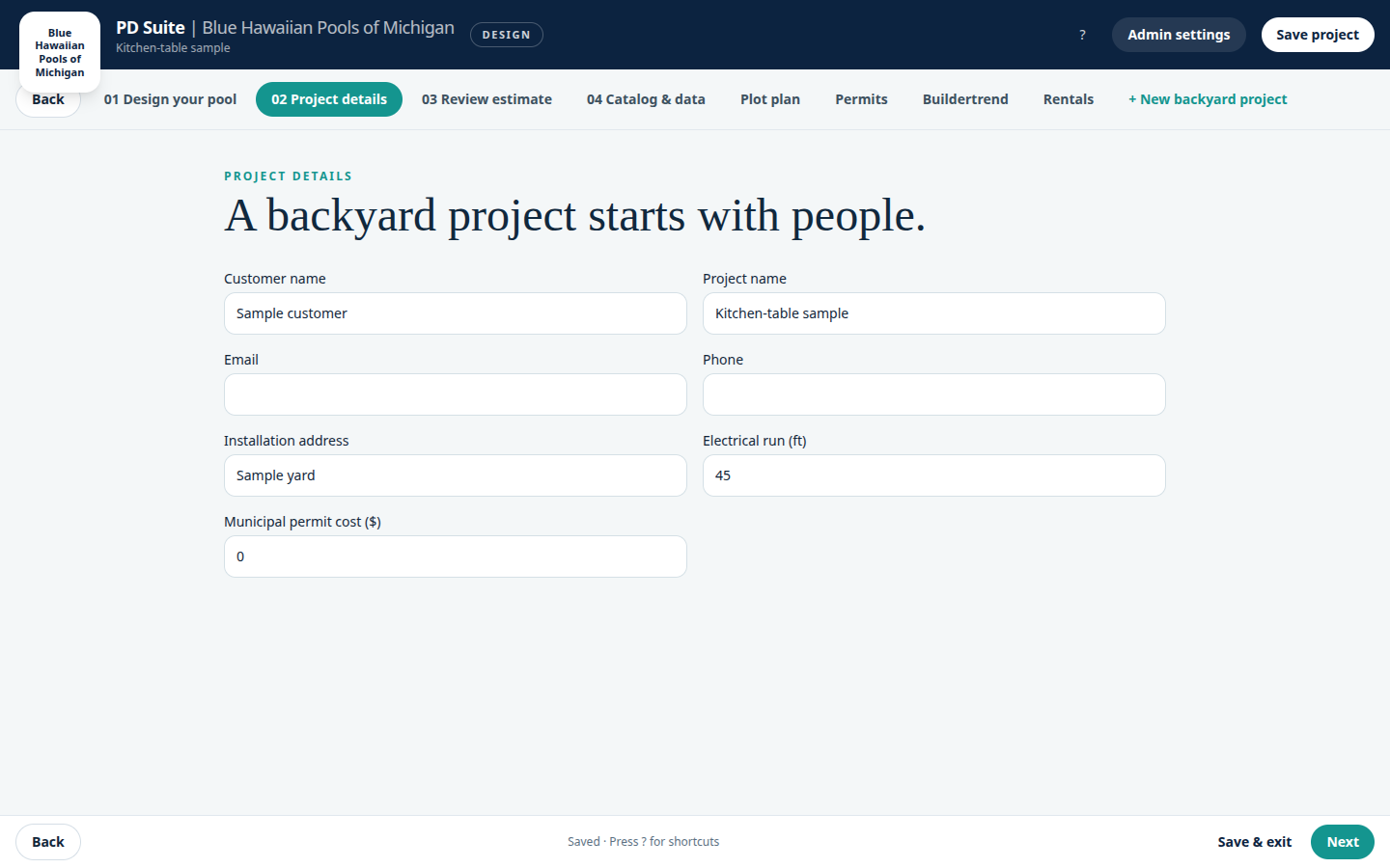 Project details